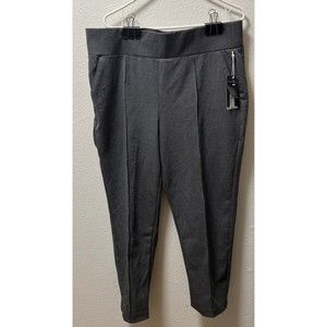 Worthington Gray Ultra Stretch Ponte Dress Pants Women's Size 0X NWT
